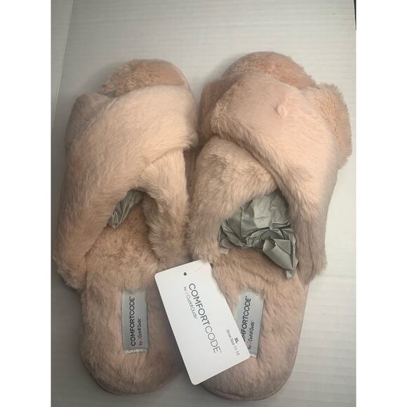 CUDDL DUDS Women’s Comfort‎ Code Slippers  Dusty Pink  XL (Shoe sizes 11-12) - Picture 3 of 15